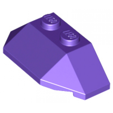 dark purple wedge 2 x 4 triple