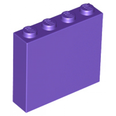 dark purple brick 1 x 4 x 3