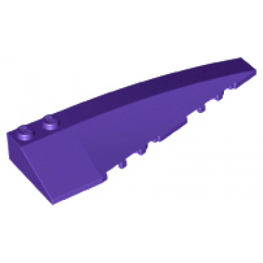 dark purple wedge 10 x 3 right