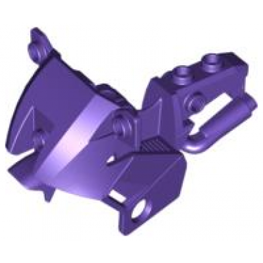 dark purple motorcycle fairing city