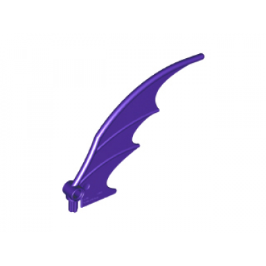dark purple dragon wing 8 x 10