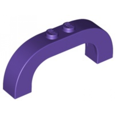 dark purple arch 1 x 6 x 2 curved top