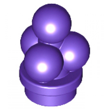 dark purple ice cream scoops