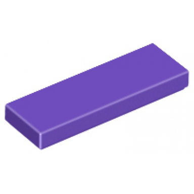 dark purple tile 1 x 3