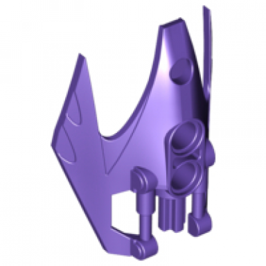 dark purple bionicle shoulder armor vorox