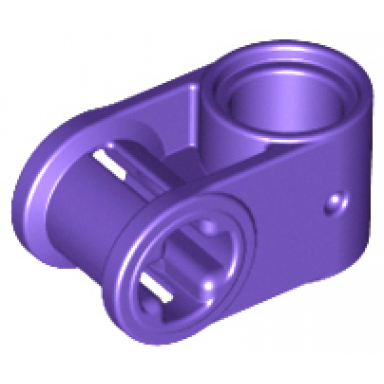 dark purple technic axle and pin connector perpendicular