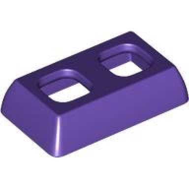 dark purple minifigure skirt plastic straight short