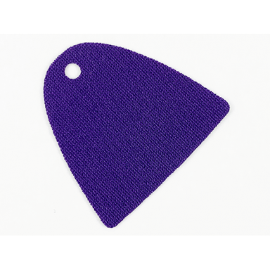 dark purple mini doll cape cloth 35mm with small top hole - spongy stretchable fabric