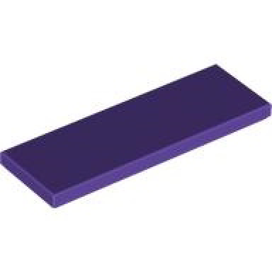 dark purple tile 2 x 6