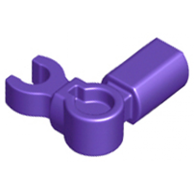 dark purple bar holder with clip angled arm mechanical