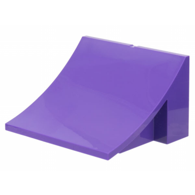 dark purple sports stuntz ramp