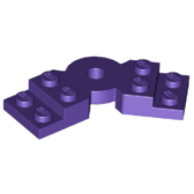 dark purple plate modified 2 x 6 x 2 3 bent