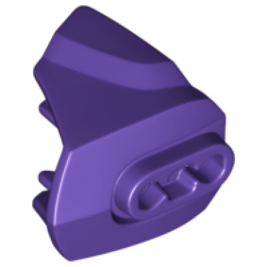 dark purple hero factory armor with ball joint socket - size 3