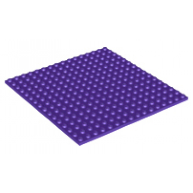 dark purple plate 16 x 16