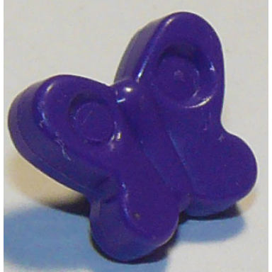 dark purple friends accessories hair decoration butterfly with small pin