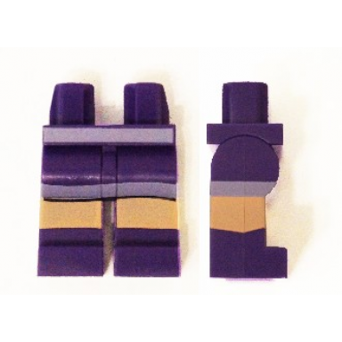 dark purple hips and legs with skirt and boots and light nougat knees pattern daphne