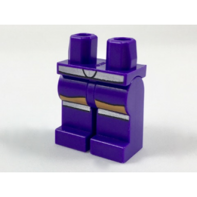 dark purple hips and legs with silver belt skirt nougat legs and boots with silver rim pattern