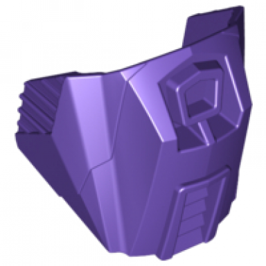 dark purple hero factory shoulder knee armor