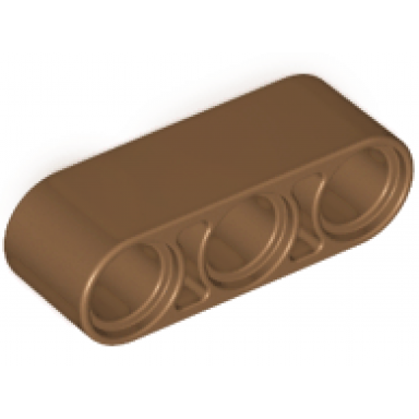 light brown technic liftarm thick 1 x 3