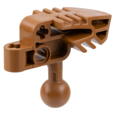 light brown bionicle head connector block vahki