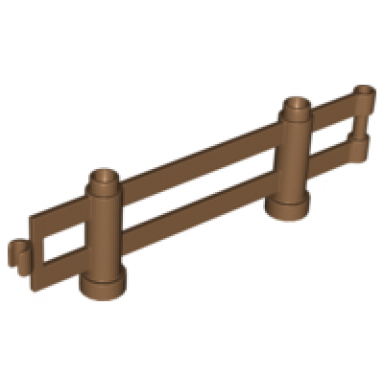 light brown duplo fence 1 x 10 x 2 interlocking