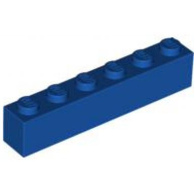 blue-violet brick 1 x 6