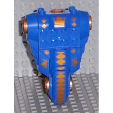 blue-violet large figure torso kk with king mathias pattern - series 1