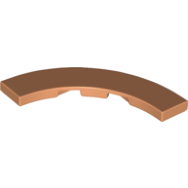 nougat tile round corner 4 x 4 macaroni