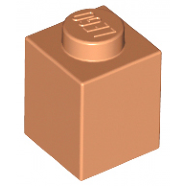 nougat brick 1 x 1