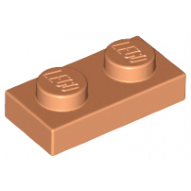 nougat plate 1 x 2