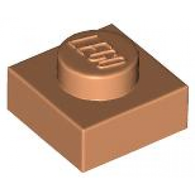 nougat plate 1 x 1