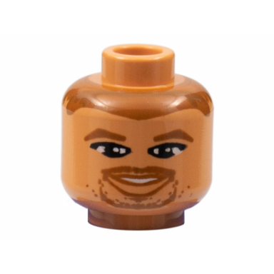 nougat minifigure head nba toni kukoc pattern