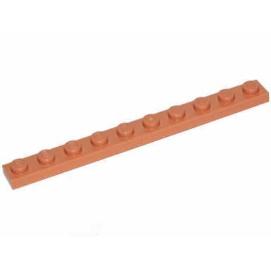 nougat plate 1 x 10