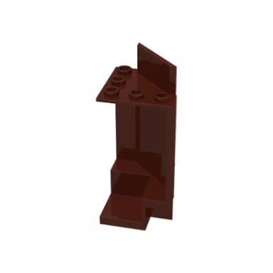 brown panel 3 x 3 x 6 corner wall