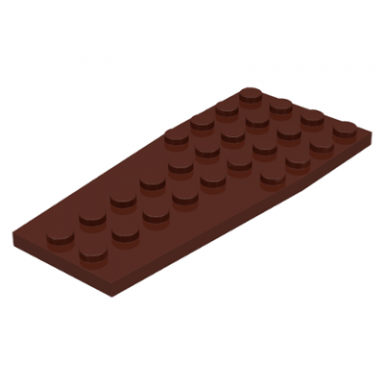 brown wedge plate 4 x 9 without stud notches