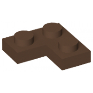 brown plate 2 x 2 corner