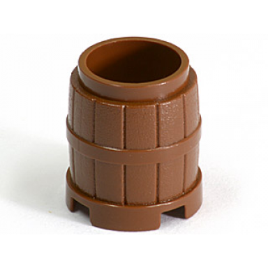 brown container barrel 2 x 2 x 2