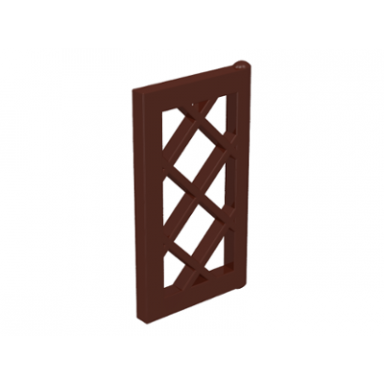 brown pane for window 1 x 2 x 3 lattice