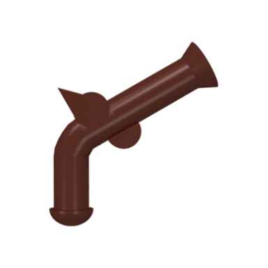 brown minifigure weapon gun flintlock pistol