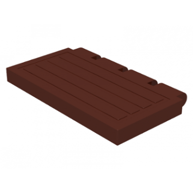 brown hinge train gate 2 x 4