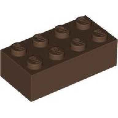 brown brick 2 x 4