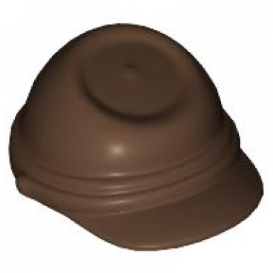 brown minifigure headgear cavalry cap kepi