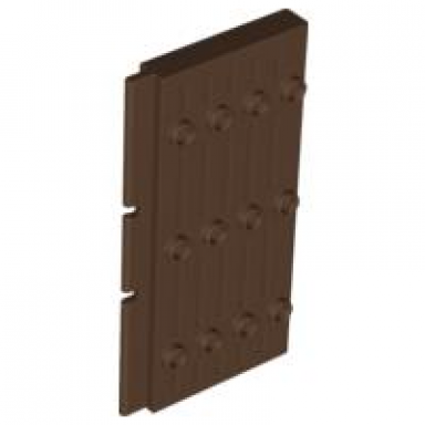 brown door 1 x 5 x 7 1 2 stockade