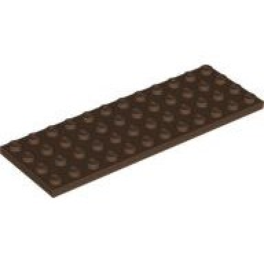 brown plate 4 x 12