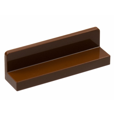 brown panel 1 x 4 x 1