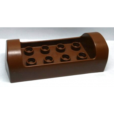 brown duplo canoe 2 x 6