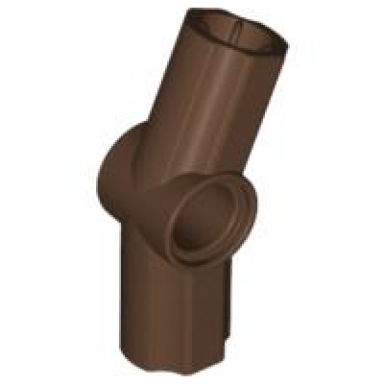 brown technic axle and pin connector angled 3 - 157.5 degrees