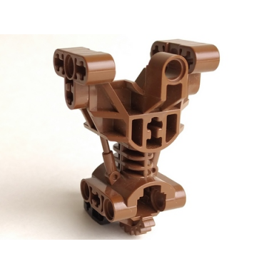 brown bionicle body torso trunk gearbox