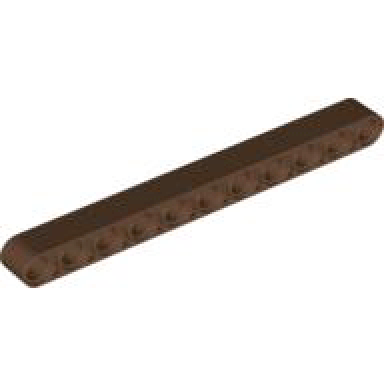 brown technic liftarm thick 1 x 11