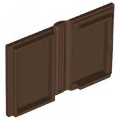 brown minifigure utensil book 2 x 3